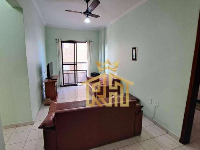 Apartamento com 1 dormitório, 58 m² - venda por R$ 285.000,00 ou aluguel por R$ 2.080,02/mês - Aviação - Praia Grande/SP