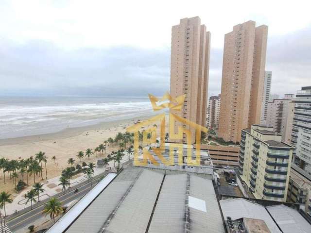 Apartamento 03 suítes Mobiliado com Vista para a Praia - Guilhermina - Praia Grande - SP