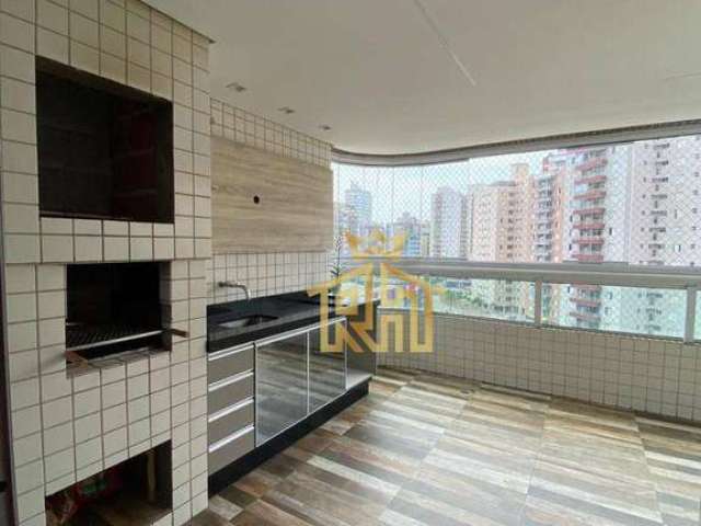 Apartamento com 4 dormitórios à venda, 136 m² por R$ 1.380.000,00 - Vila Guilhermina - Praia Grande/SP