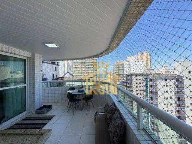 Apartamento de 3 dormitórios (1 suíte) na Vila Guilhermina em Praia Grande - SP - Vista Mar