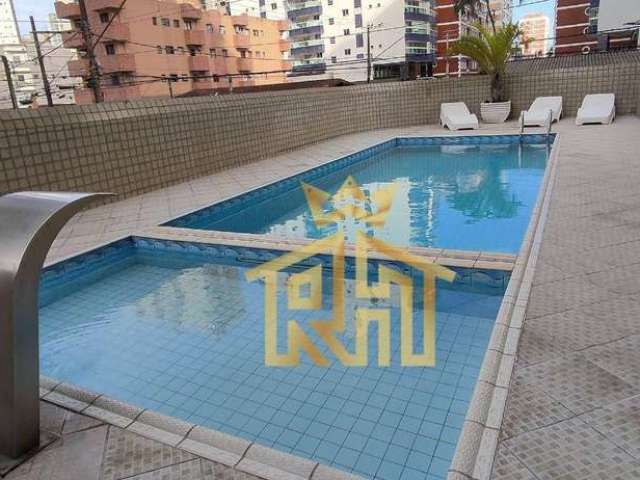 Apartamento de 1 dormitório no bairro de Vila Tupi em Praia Grande - SP