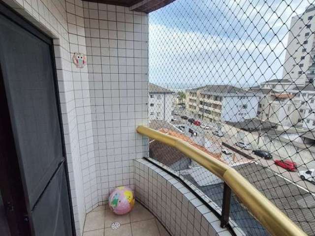 Apartamento com vista mar - Guilhermina - 1 suíte - Lazer - 1 vaga