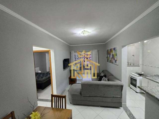 Apartamento Mobiliado - 1  - sacada com churrasqueira - Lazer - 1 vaga - Aviação