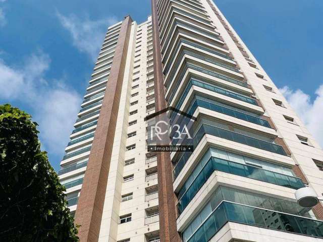 APARTAMENTO EDIFICÍO TORRE DE GRECCO NO TATUAPÉ COM 3 SUITES, 4 VAGAS  Apartamento Anália Franco totalmente mobiliado e decorado fino acabamento inter