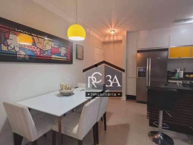 Apartamento para comprar com 73m², 2 quartos, vaaranda e 2 vagas. Rua Ivai - Tatuapé - SP,