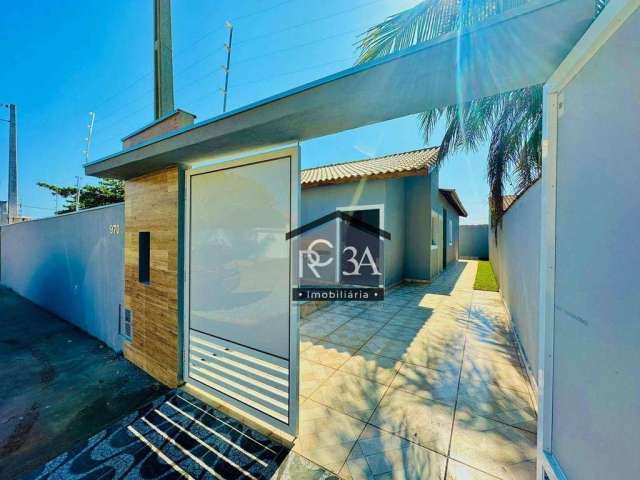 Casa com 2 dormitórios à venda, 65 m² por R$ 290.000 - Jardim Lindomar - Itanhaém/SP