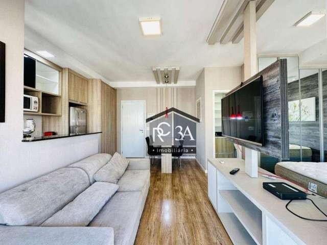 Apartamento com 1 dormitório para alugar, 40 m² por R$ 4.170,00/mês - Jardim Anália Franco - São Paulo/SP