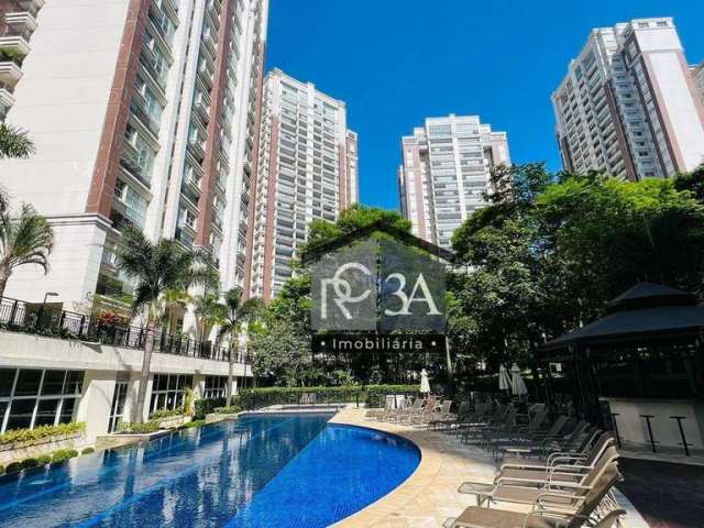 Apartamento para alugar, 176 m² por R$ 16.800,00/mês - Tatuapé - São Paulo/SP