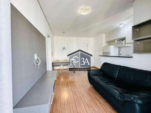 Apartamento com 1 dormitório, 40 m² - venda por R$ 510.000 ou aluguel por R$ 3.877/mês - Jardim Anália Franco - São Paulo/SP