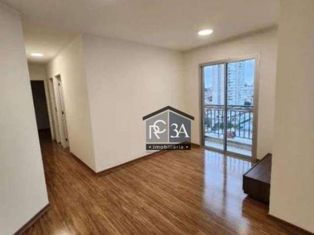 Apartamento com 2 dormitórios para alugar, 50 m² por R$ 3.175,00/mês - Quarta Parada - São Paulo/SP