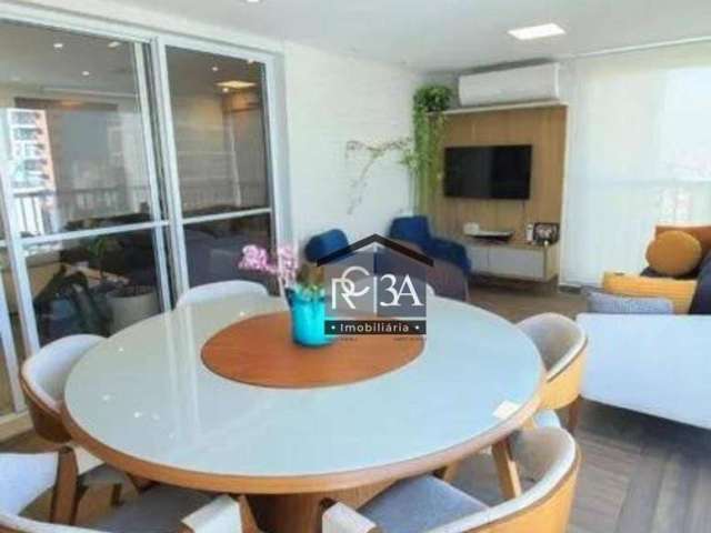 Apartamento para venda na com dormitórios sendo 3 suítes, sacada gourmet, 2 vagas, lazer completo.