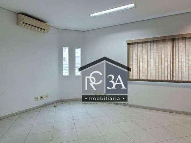 Sala Comercial para alugar com 24m², banheiro e ar condicionado. Rua Monte Serrat - Tatuapé/SP