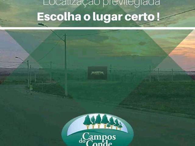 Excelente Terreno no Campos do Conde