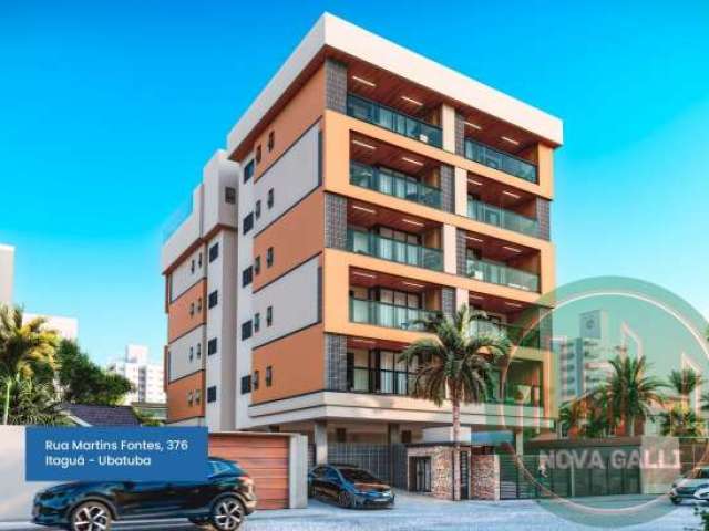 Apartamento com 2 quartos à venda em Itaguá, Ubatuba  por R$ 530.280