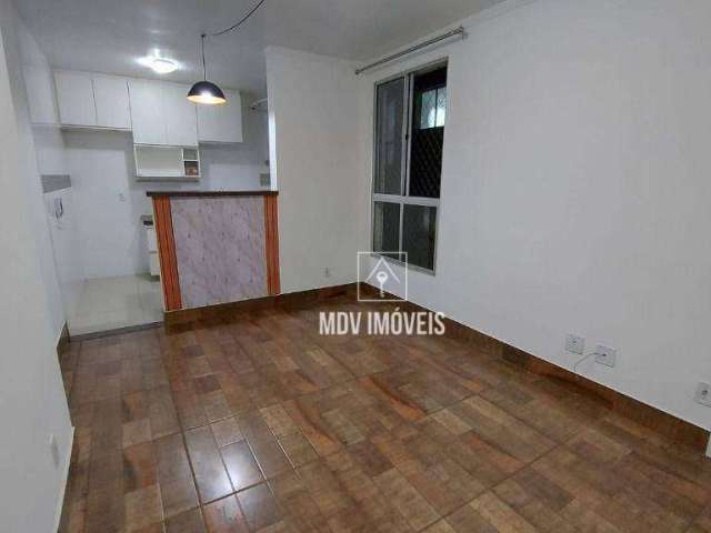 Apartamento com 2 dormitórios à venda, 45 m² por R$ 210.000,00 - Chácara Cotia - Contagem/MG