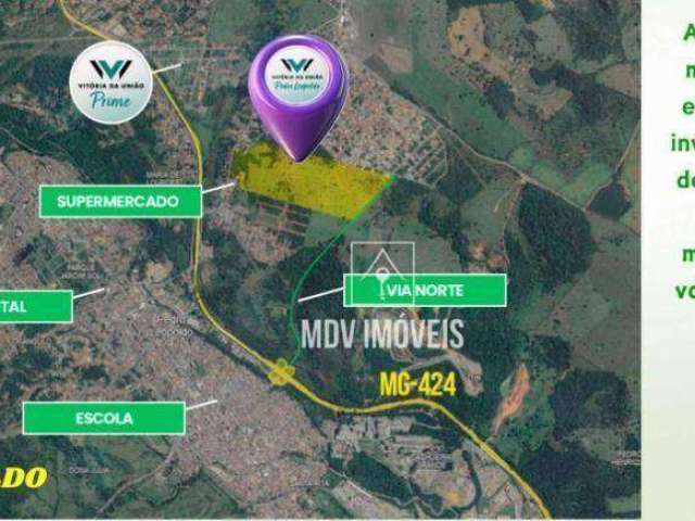 Lotes a partir de 360 m² residenciais e comerciais financiados em Pedro Leopoldo!