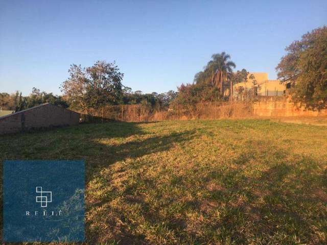 Terreno plano à venda, 1000m² no Condomínio Ibirapuera - Estuda Permuta