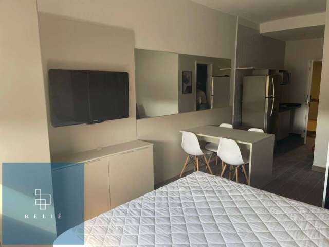 Flat mobiliado para locação, 27m² - Edifício Tulip inn, Sorocaba/SP