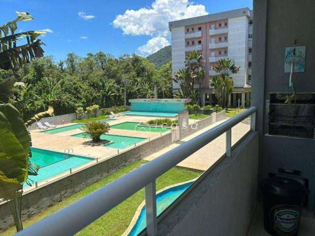 Apartamento com 2 dormitórios à venda, 64 m² por R$ 530.000,00 - Perequê-Açu - Ubatuba/SP