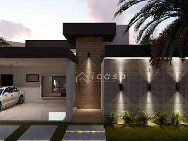 Casa com 3 dormitórios à venda, 250 m² por R$ 1.330.000,00 - Condomínio Residencial Ecopark Bourbon - Caçapava/SP