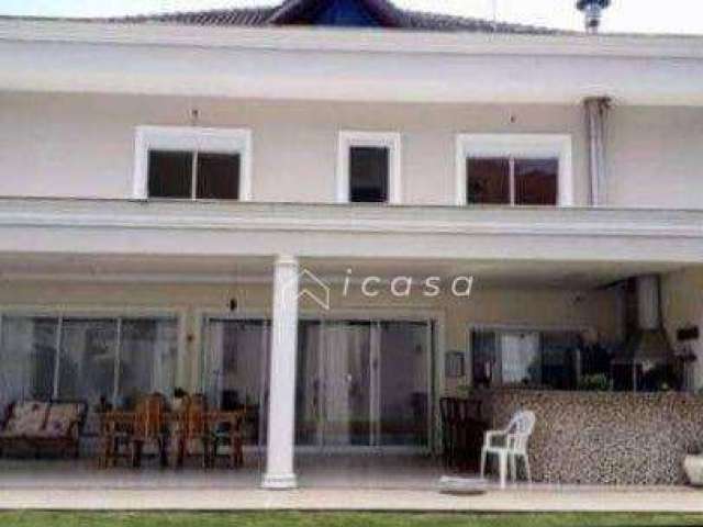 Casa com 4 dormitórios, 470 m² - venda por R$ 2.500.000,00 ou aluguel por R$ 17.423,20/mês - Condomínio Terras de Santa Clara - Jacareí/SP