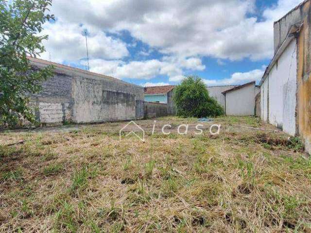 Terreno à venda, 290 m² por R$ 295.000,00 - Vila Santos - Caçapava/SP