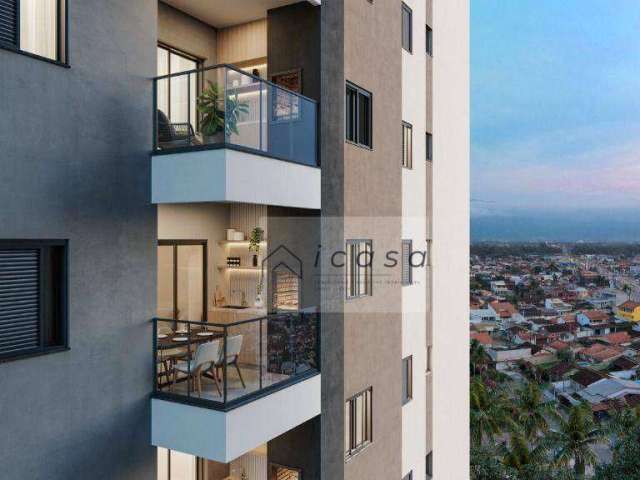 Apartamento com 2 dormitórios à venda, 61 m² por R$ 373.959,07 - Praia das Palmeiras - Caraguatatuba/SP