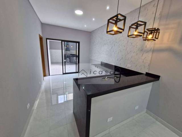 Casa com 3 dormitórios à venda, 105 m² por R$ 597.000,00 - Jardim Rodolfo - São José dos Campos/SP