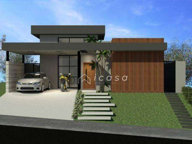 Casa com 3 dormitórios à venda, 150 m² por R$ 975.000,00 - Condomínio Terras do Vale - Caçapava/SP