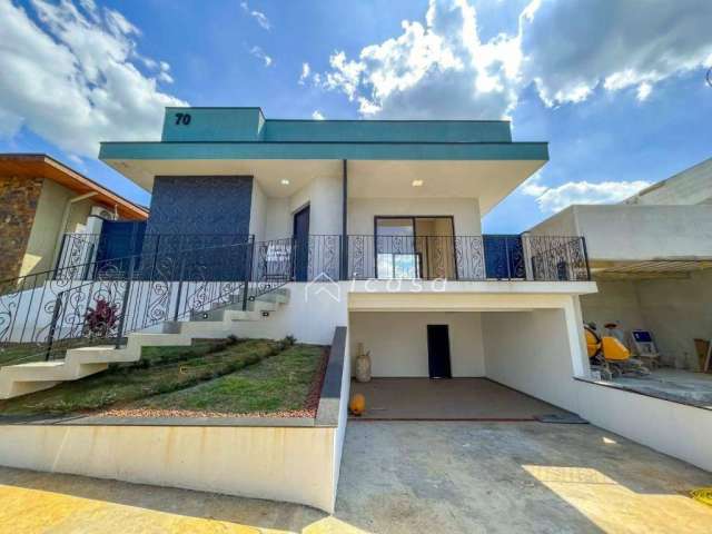 Casa com 3 dormitórios, 198 m² - venda por R$ 1.300.000,00 ou aluguel por R$ 6.880,00/mês - Condomínio Terras do Vale - Caçapava/SP