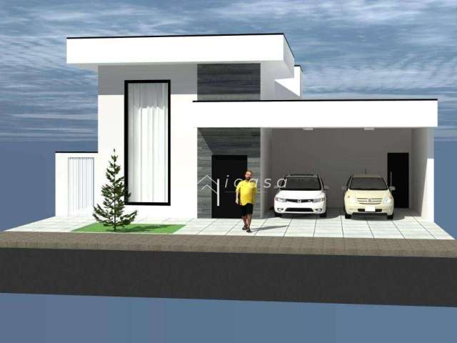 Casa com 3 dormitórios à venda, 149 m² por R$ 800.000,00 - Condomínio Terras do Vale - Caçapava/SP