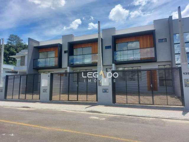 Sobrado com 3 dormitórios à venda, 113 m² por R$ 598.000 - Jardim Sofia - Joinville/SC