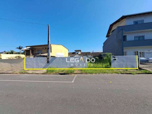 Terreno à venda, 350 m² por R$ 340.000,00 - Floresta - Joinville/SC