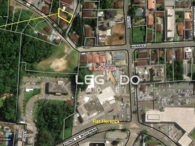 Terreno à venda, 422 m² por R$ 460.000,00 - Glória - Joinville/SC