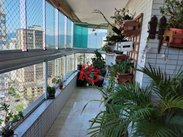 Apartamento com 3 dormitórios à venda, 170 m² por R$ 905.000,00 - Caiçara - Praia Grande/SP