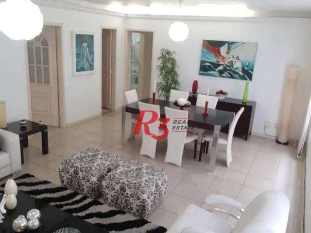 Apartamento com 3 dormitórios à venda, 139 m² por R$ 745.000,00 - Gonzaga - Santos/SP