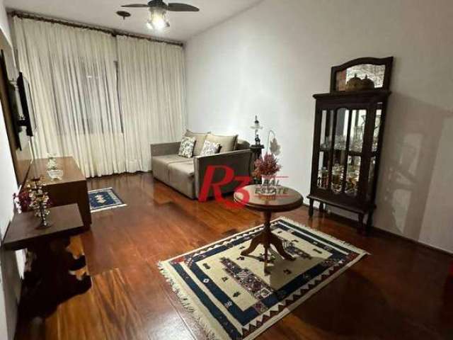 Apartamento com 2 dormitórios à venda, 97 m² por R$ 655.000,00 - Boqueirão - Santos/SP