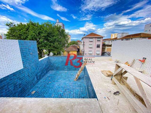 Casa com 3 dormitórios à venda, 290 m² - Boqueirão - Santos/SP