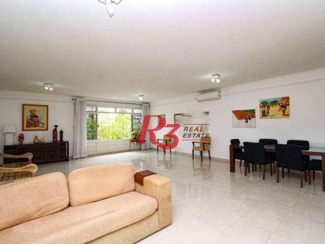 Casa com 4 dormitórios à venda, 228 m² - Ponta da Praia - Santos/SP