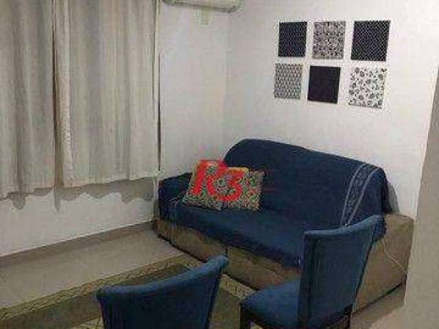 Apartamento com 2 dormitórios à venda, 70 m² - Aparecida - Santos/SP