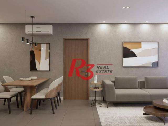 Apartamento, 66 m² - venda por R$ 920.000,00 ou aluguel por R$ 6.500,00/mês - Vila Rica - Santos/SP
