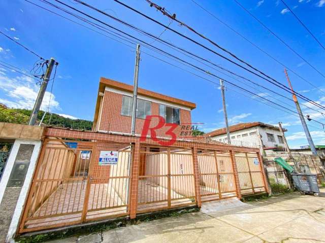 Casa com 2 dormitórios à venda, 60 m² por R$ 298.000,00 - Chico de Paula - Santos/SP