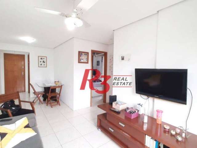 Apartamento a venda, 2 dorm, 75 m², 1 vaga, Aparecida, Santos SP