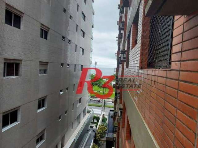 Apartamento com 3 dormitórios, 117 m² - venda por R$ 920.000,00 ou aluguel por R$ 5.000,00/mês - Boqueirão - Santos/SP