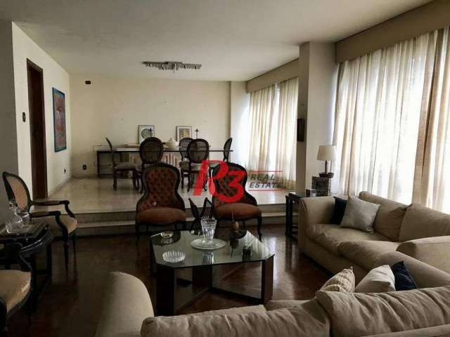 Apartamento com 4 dormitórios à venda, 302 m² por R$ 1.710.000,00 - Boqueirão - Santos/SP