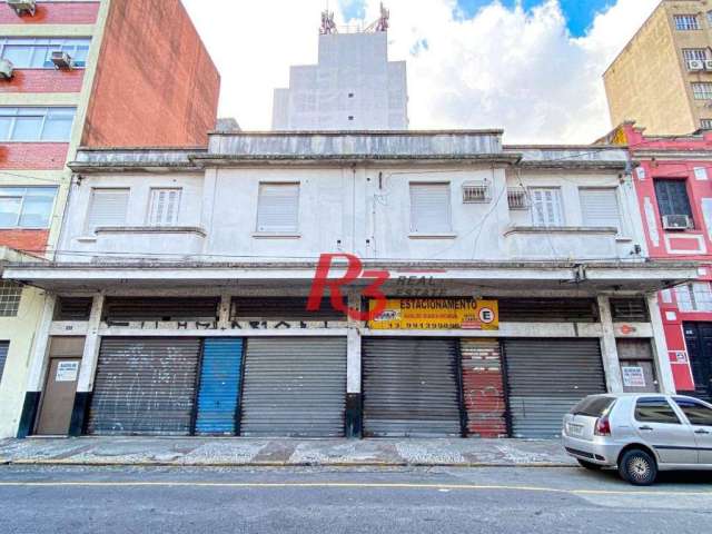 Loja para alugar, 430 m² por R$ 6.000,00/mês - Centro - Santos/SP