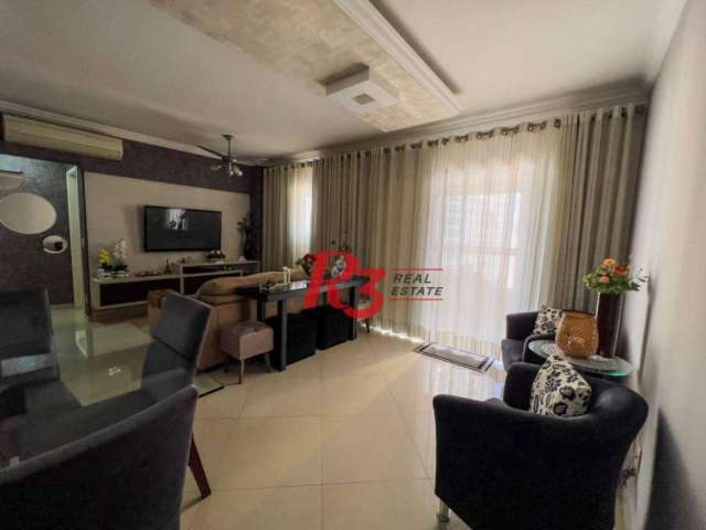 Apartamento à venda, 92 m² por R$ 830.000,00 - Ponta da Praia - Santos/SP