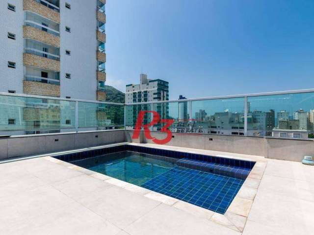 Cobertura à venda, 374 m² por R$ 1.090.000,00 - Centro - São Vicente/SP