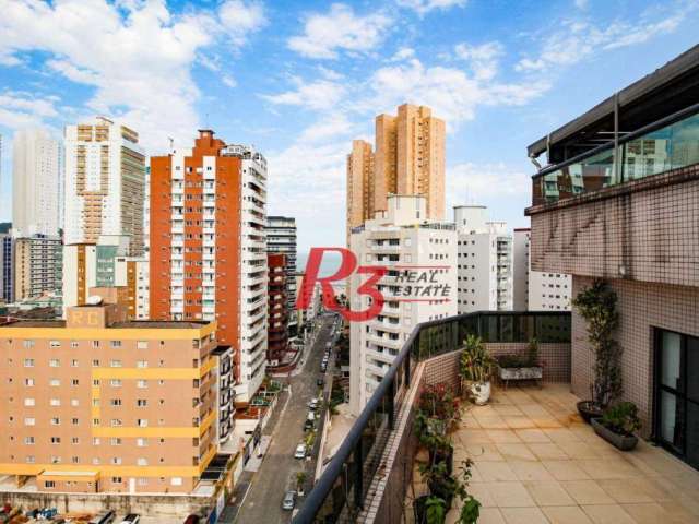 Cobertura com 4 dormitórios à venda, 800 m² por R$ 4.000.000,00 - Vila Guilhermina - Praia Grande/SP