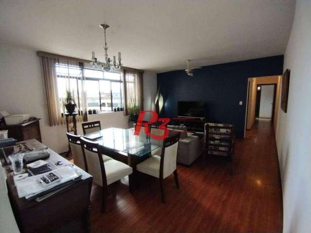 Apartamento à venda, 124 m² por R$ 718.000,00 - Ponta da Praia - Santos/SP